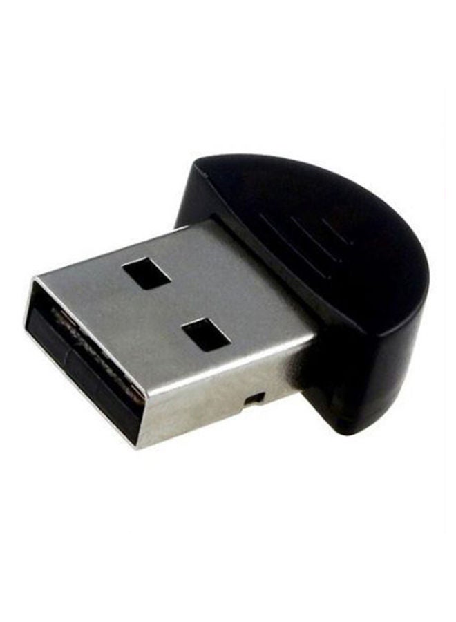 NIBEMINENT Mini USB 2.0 Wireless Bluetooth Dongle Adapter Black