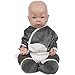 Vollence 17 inch Full Body Silicone Baby Doll That Look Real BoyEyes Open Realistic Reborn Real Lifelike Baby Dolls Boy - Image 2