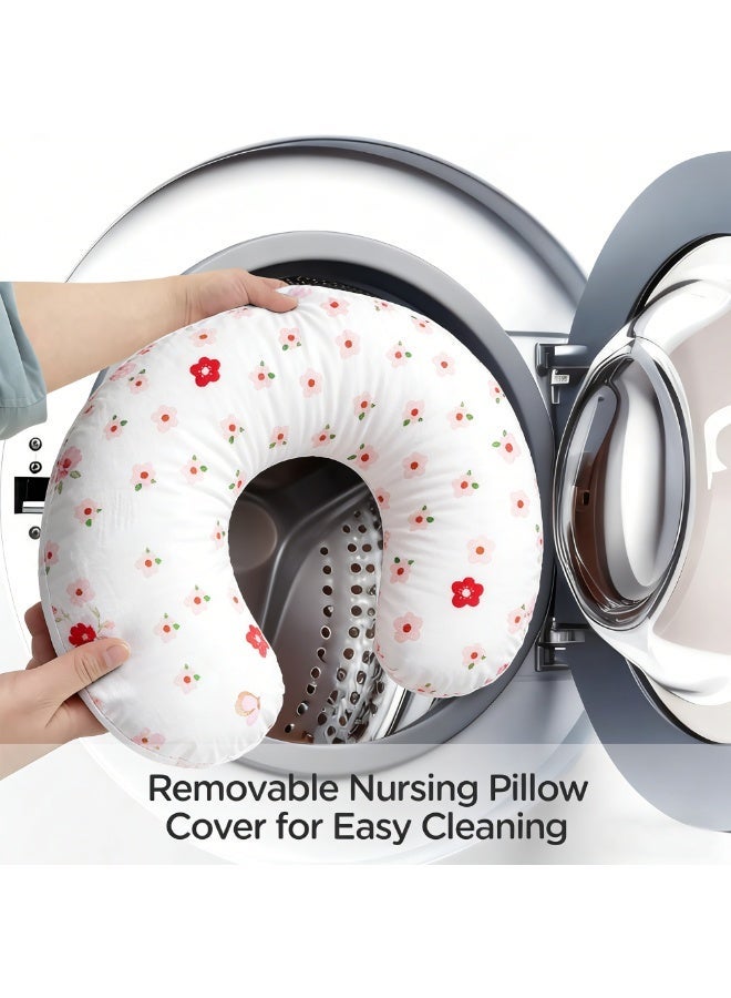 Arabest Space Nursing Pillow -100% Cotton Printed Kids Design -Nursing Support for Breastfeeding, Bottle Feeding, and Bonding- Size : 60 x 58 x 15cm - Image 3