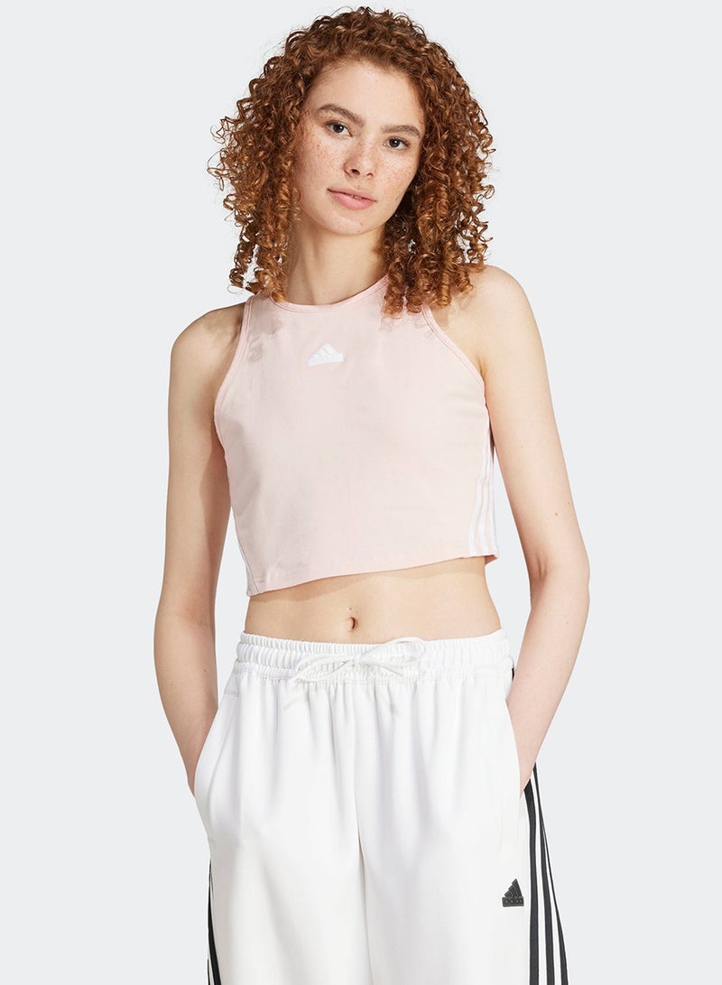 Adidas Future Icon 3 Stripe Tank - Image 1