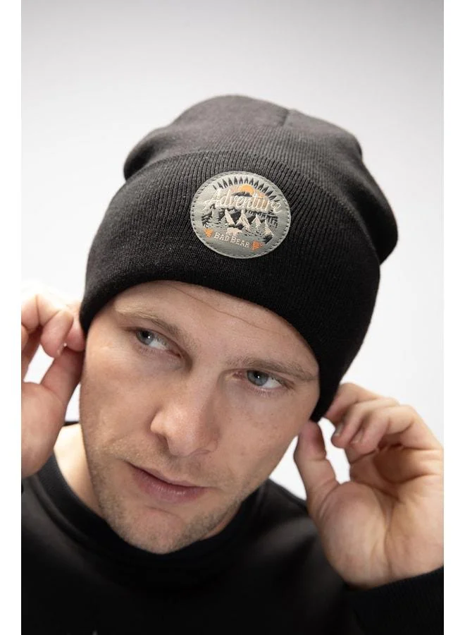 Bad Bear Black Adventure Beanie Unisex
