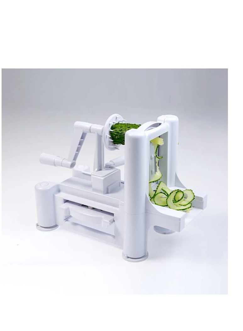 Vegetable Zucchini Noodle Maker Pasta Cutter Cutter with 3 Blades Vegetable Cutter Attachment for Potato Cucumber Slicer  - Image 1