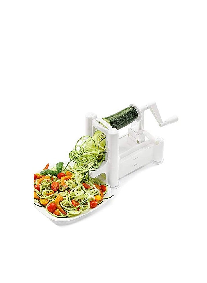 Vegetable Zucchini Noodle Maker Pasta Cutter Cutter with 3 Blades Vegetable Cutter Attachment for Potato Cucumber Slicer  - Image 2