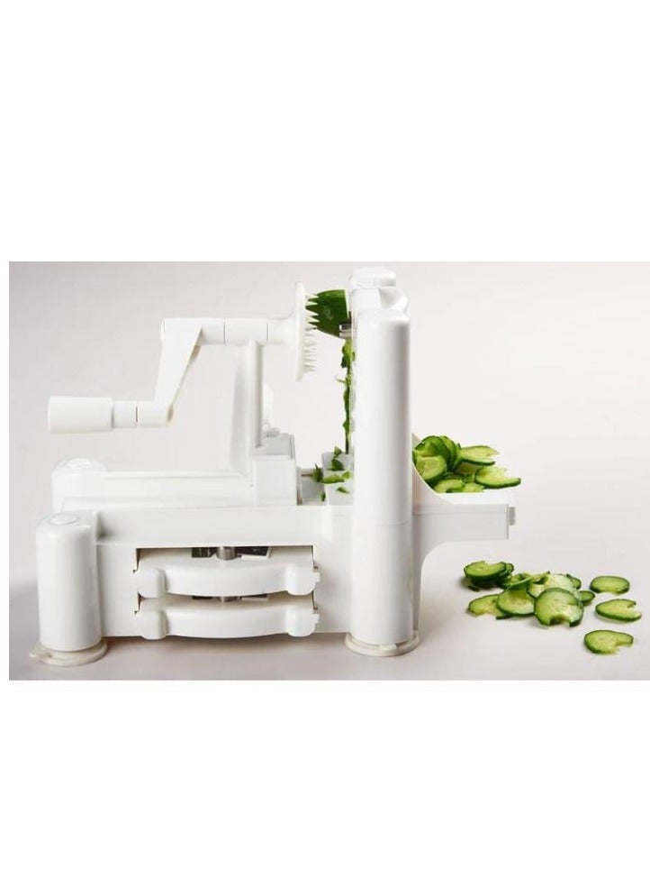 Vegetable Zucchini Noodle Maker Pasta Cutter Cutter with 3 Blades Vegetable Cutter Attachment for Potato Cucumber Slicer  - Image 3