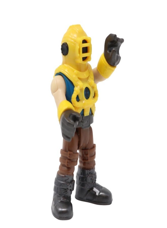 Imaginext Replacement Part for Fisher-Price Collectible Captain Nemo and Stingray Pirate Sea Boat Playset DTH43 - Replacement Poseable Deep Sea Diver Captain Nemo Figure - Image 1