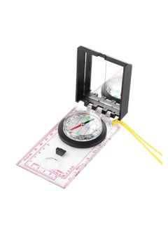 Multi Functional Compass with Mapping Ruler and Mirror Emergency Kit, Military Sighting Compass, Waterproof Boy Scout Compass for Camping Hiking Hunting Outdoor, Military Sighting Compass