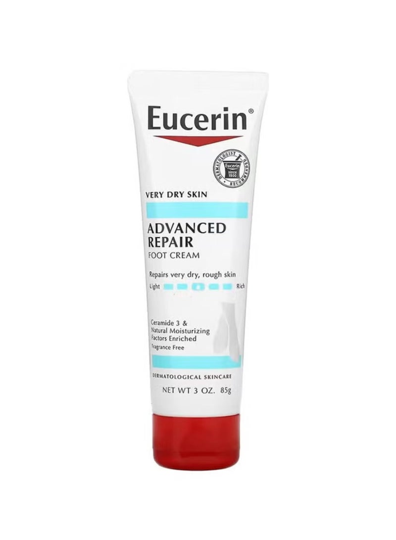 Eucerin Advanced Repair Light Feel Foot Creme 85grams - Image 1