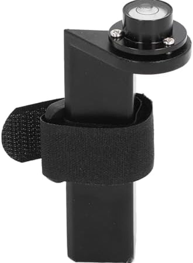 Aluminum Adjustable Grade Rod Level With Bubble For Round Square Pole Portable Leveling Tool - Image 2