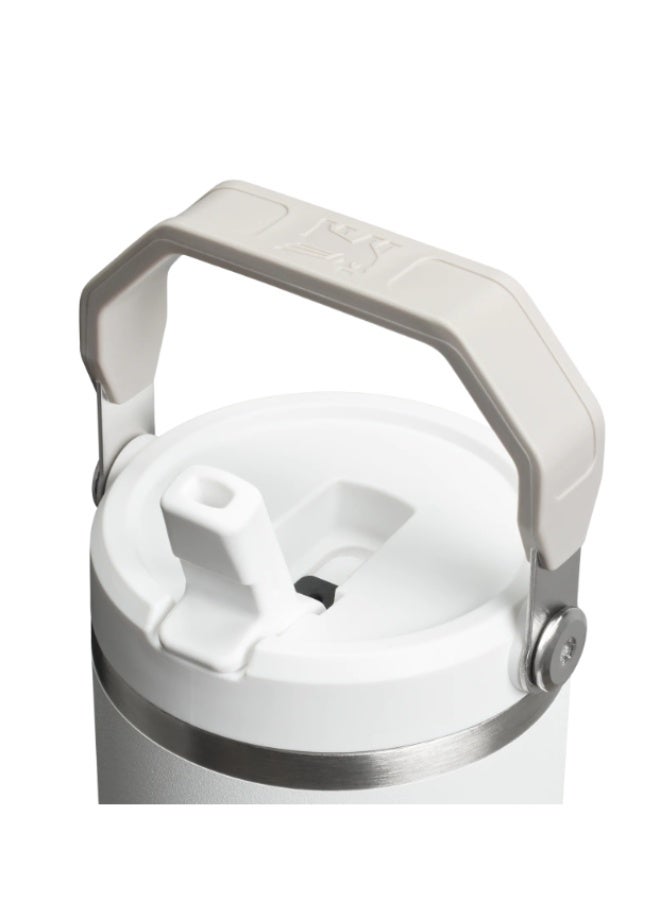 Stanley lce Flow 30oz Quencher H2.0 Fast Flowstate Stainless Steel Tumbler - Vacuum Insulated Water Bottle for Home, Office or Car and Travel,Reusable Cup with Straw Leak Resistant Flip Cold for 9 Hours or Iced for 40 Hours,Filling water or Iced Tea or Coffee, Smoothie and More,BPA-Free,Cream (White) - Image 3