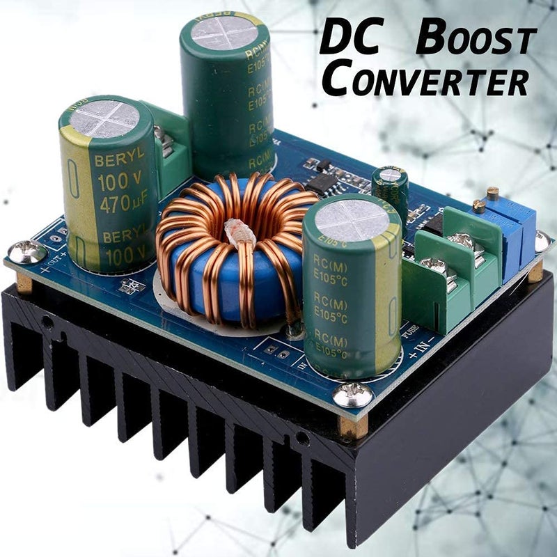 REES52 600W High Power DC to DC Boost Converter DC 1260V to 1280V Boost Module Board Stepup Transformer dc boost converter 600w dc to dc boost converter DC Boost converter - Image 2