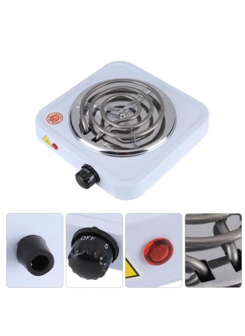 Generic - 1000W Electric Spiral Cooker with Advanced Thermostat Control System – An efficient electric heater for easy cooking and a quick and convenient cooking experience. - Image 1