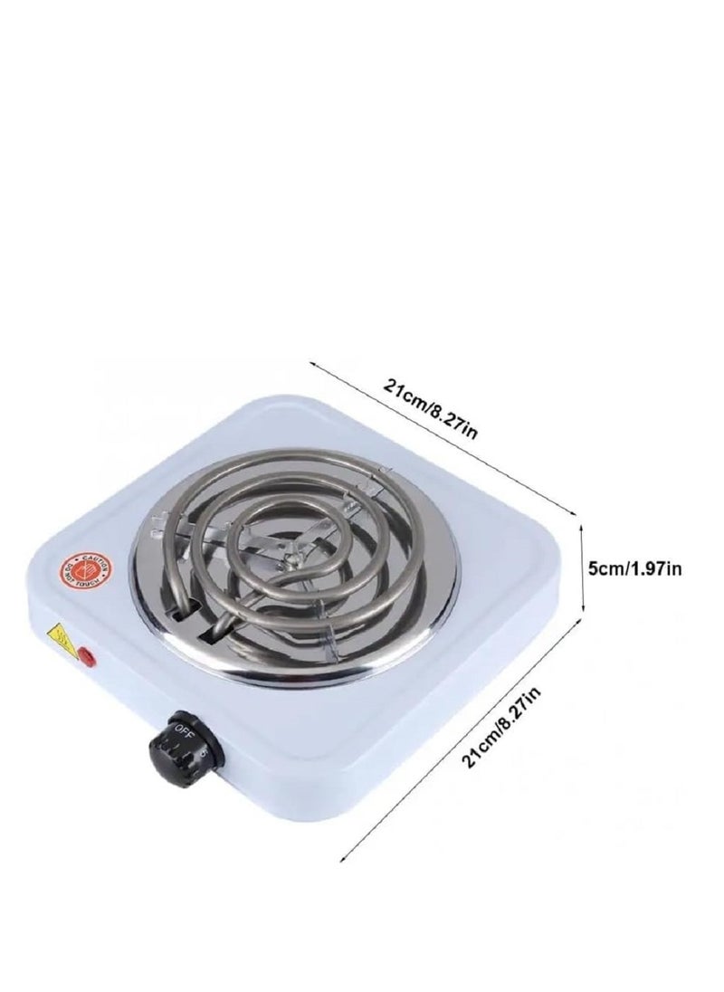 Generic - 1000W Electric Spiral Cooker with Advanced Thermostat Control System – An efficient electric heater for easy cooking and a quick and convenient cooking experience. - Image 1