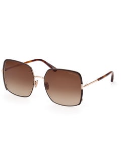 TOM FORD Women's UV Protection Butterfly Sunglasses - FT100648F60 - Lens Size: 60 Mm  - Image 1