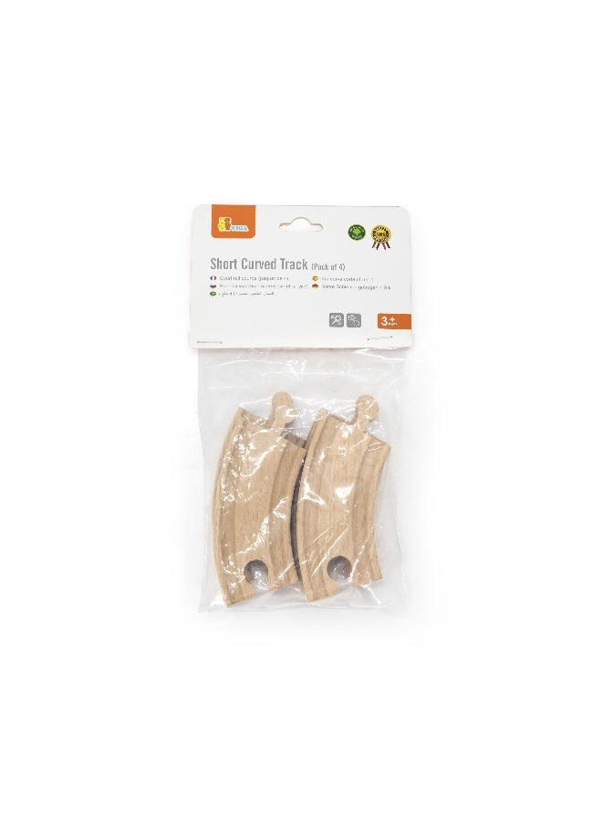 Viga Short Curved Track (Pack of 4) - Image 2