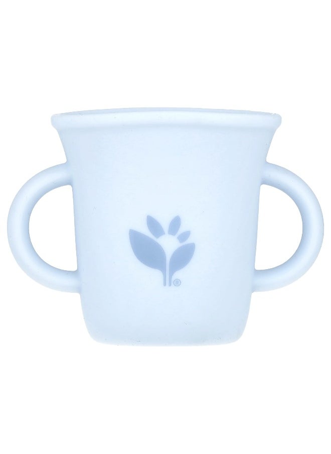 green sprouts Green Sprouts, Silicone Learning Cup, 12+ Months, Light Blue, 7 oz (207 ml)  - Image 3