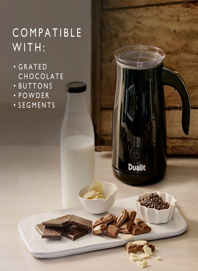 Dualit Hot Chocolate Maker & Milk Frother - 11.2 fl.oz Capacity - One Touch Operation - Hot Chocolate Function - Removable Whisk for Easy Cleaning - Cordless Jug - Non-Stick - Handle - Image 2