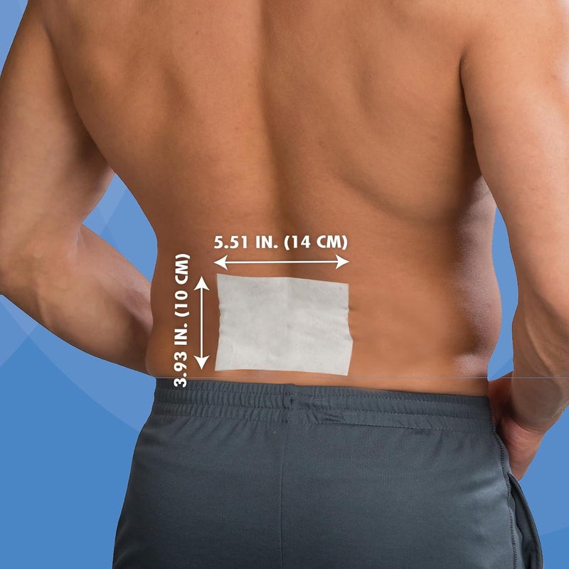 HealthWise 4 Lidocaine Pain Relief Patch Maximum OTC Strength 25Count 393 x 551 Soothes Minor Aches and Pains Odor Free Topical Anesthetic Easy to Apply Flexible Adhesive - Image 5