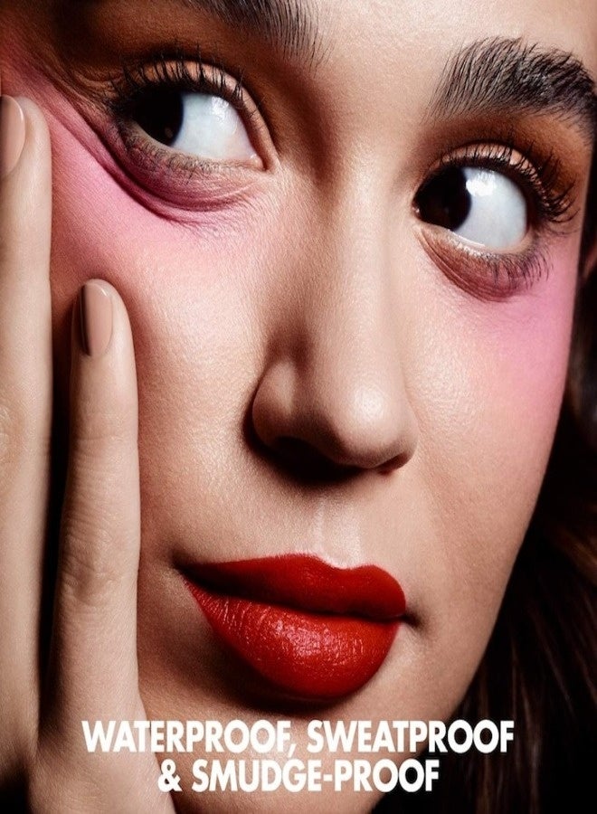 MAKE UP FOR EVER Artist Color Crayon Waterproof Multi-Use Stick 7g – Shade 212 Fizzy Pink – Peachy Pink Shimmer – Longwear, Blendable, Multi-Use Eye, Cheek & Face Crayon - Image 3