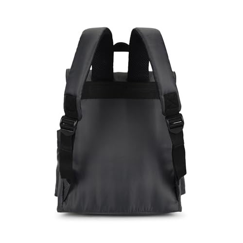 Fastrack Nylon Backpack for Women | Stylish College & Travel Bag with Buckle Closure | 2 Front Zipper Pockets | Lightweight & Durable Casual Backpack - Image 3