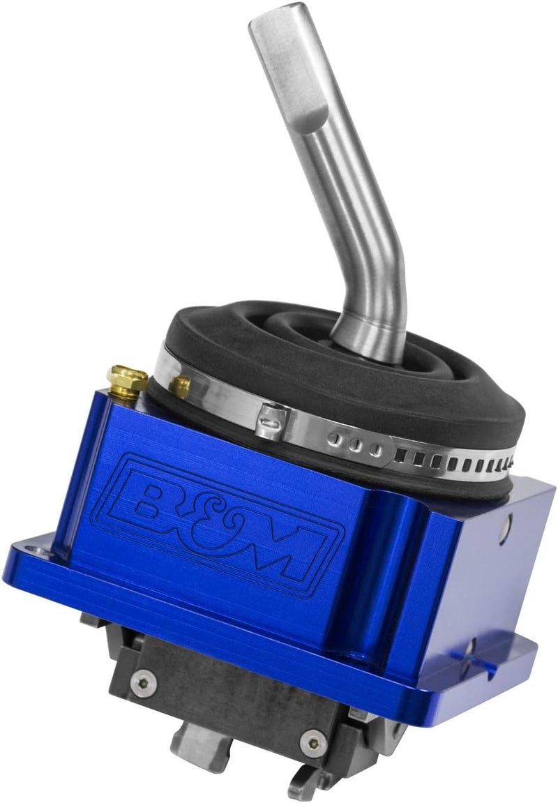 B&M 45195 Manual Transmission Shifter Lever Kit - Blue - Image 2