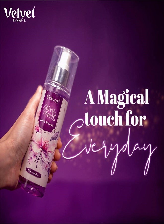 VELVET - Sexy Spell Body Splash 250ml - Image 1