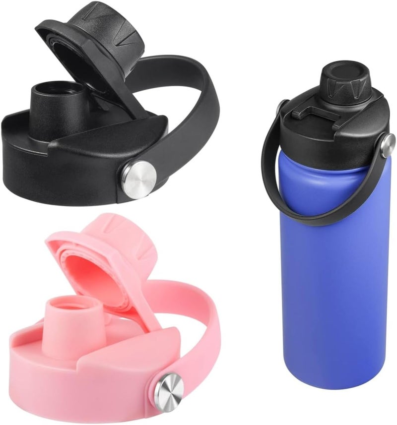 DBIW Lid for Hydro Flask 32 40 oz Wide Mouth, Replacement Lids Compatible with Hydro Flask Wide Mouth Water Bottle, Top Spout Lid with Handle, Wide Mouth Lid Chug Cap Accessories - Image 1