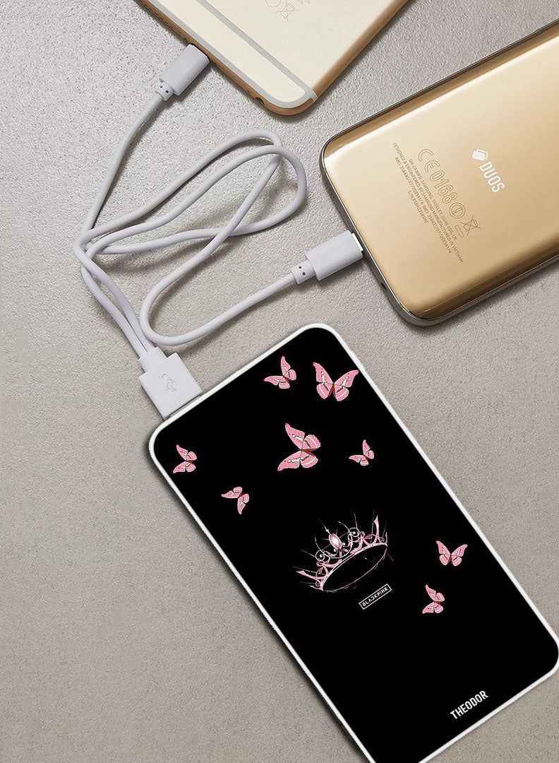 Theodor 10,000 mAh Super Fast Charging Ultra Compact Power Bank with Quick Charge & Power Delivery, Portable Charger For iPhone and Android Blink - Image 2