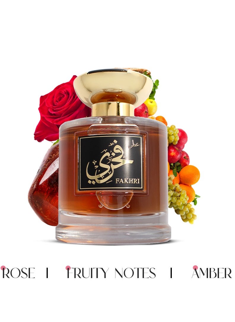 AMD Perfumes Fakhri By AMD Perfumes Men Fragrance EDP 100ml  - Image 3