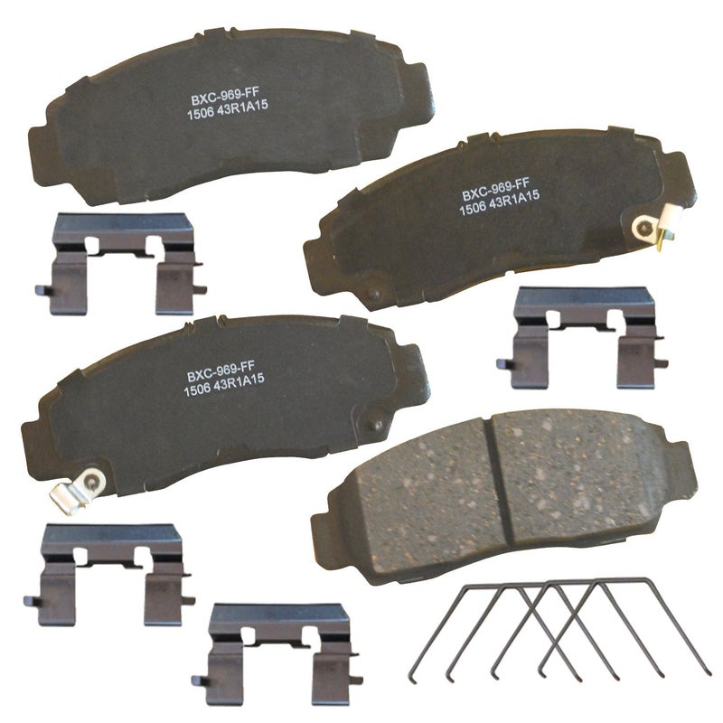 Bendix Premium SBC1506 Ceramic Front Brake Pads for Acura CL 2003-2001, RL 2004-1999, TL 2008-1999, TSX 2014-2004, Honda Accord 2012-2003 - Image 3