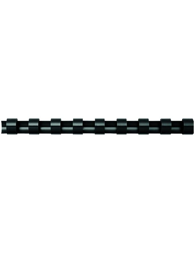 SUPER DEAL 50-Piece Binding Combs 25mm Black  - Image 1