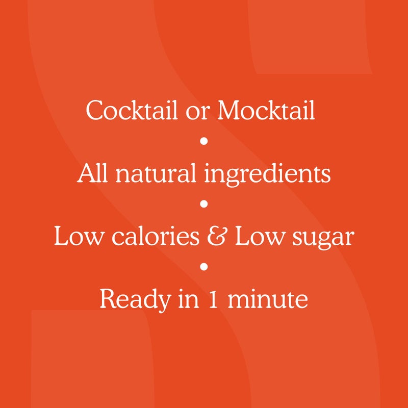 SAYSO Skinny Cardamom Paloma | The Original Craft Cocktail Tea Bag Mixer | Organic, Certified Gluten-free, Non-GMO |< 15 Cal, 0g Sugar, Steep in Cold Water & Spirits, For a Perfect Mocktail, 8 count - Image 3