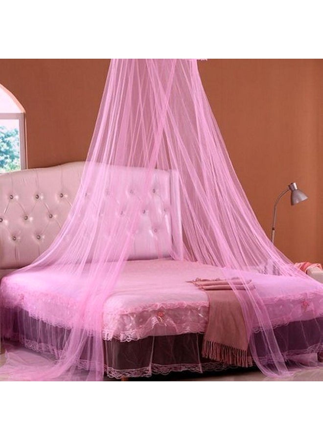 NIBEMINENT Elegant Dome Mosquito Net Pink 35×2×28cm