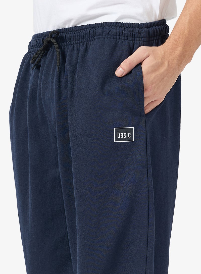 Seventy Five Basics Patch Detail Oversized Joggers - Image 4