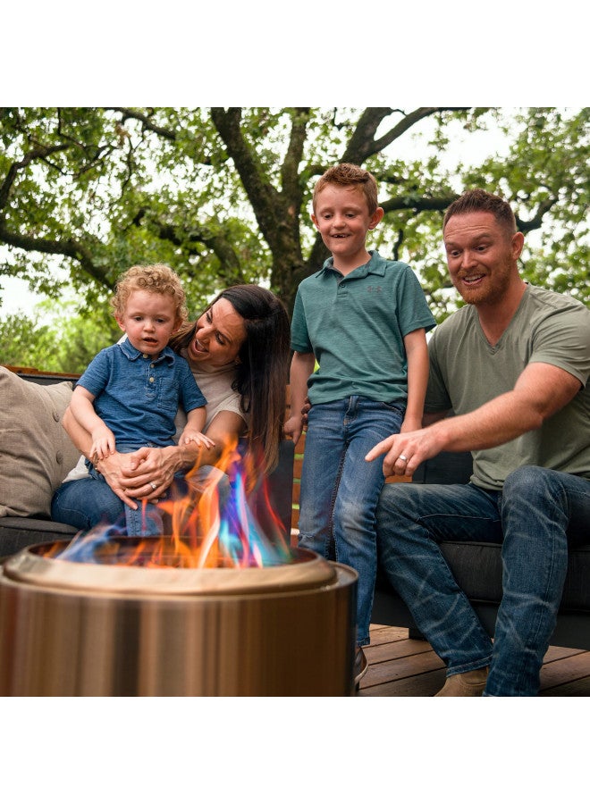 Solo Stove Solo Stove Color Pack 10 Color Changing Fire Packets, Adds Magic Fire Colorful Flames to Your Fire Pit & 4 Potential Fire Color - Blue, Green, Purple, and Yellow - Firepit Accessory for Outside Pits  - Image 3