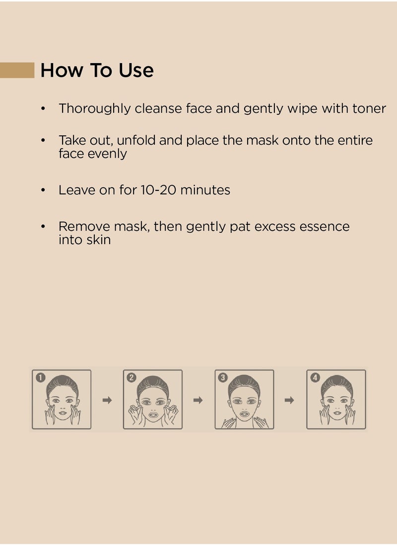 Banobagi Super Collagen Retinol Sheet Mask – Rejuvenating Korean Skincare with Vegan Formula, Collagen, Hyaluronic Acid, and Retinol for Deep Hydration, Moisturizing, and Anti-Aging Benefits. Firming, Nourishing Sheet Mask for Youthful, Glowing Skin – Perfect for All Skin Types – Pack of 3  - Image 5