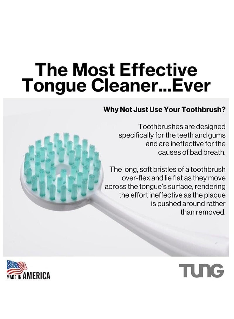 Tung Effective tongue cleanser with multi-color brush - Image 5