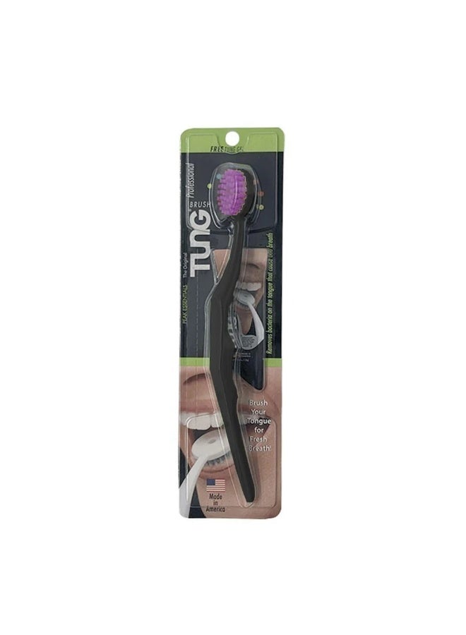 TUNG Tongue Cleaning Brush + TUNG Fresh Mint Tongue Cleaning Gel | Brush + Paste | For Bad Breath Removal and Freshening - Image 5
