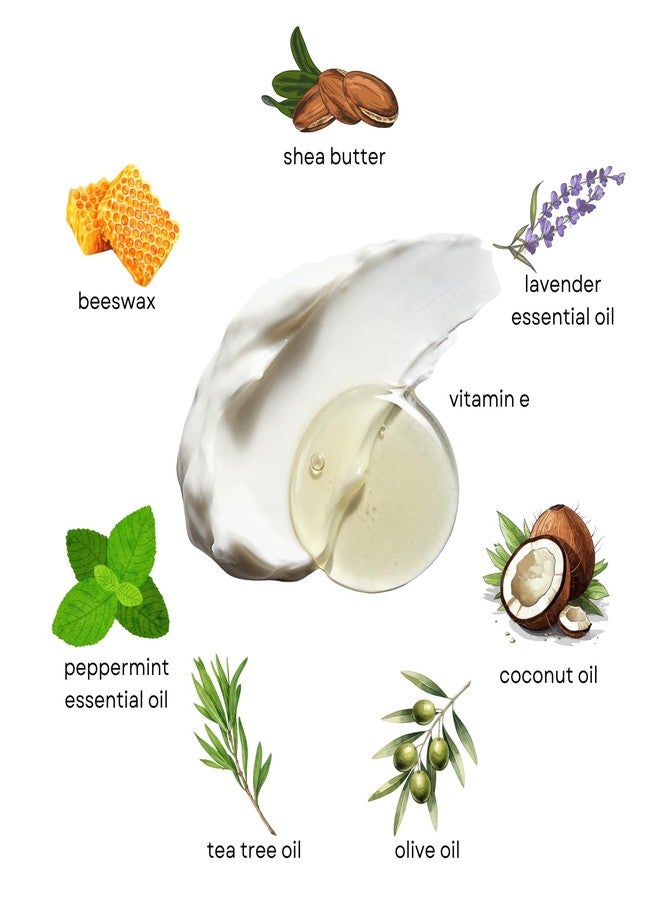 Dr. Doug's Baby Balm (Large Jar, 8 oz) - Gentle Organic Moisturizing Skin Care for Baby's Sensitive Skin with Natural Zinc Oxide for Sun Protection - Image 4