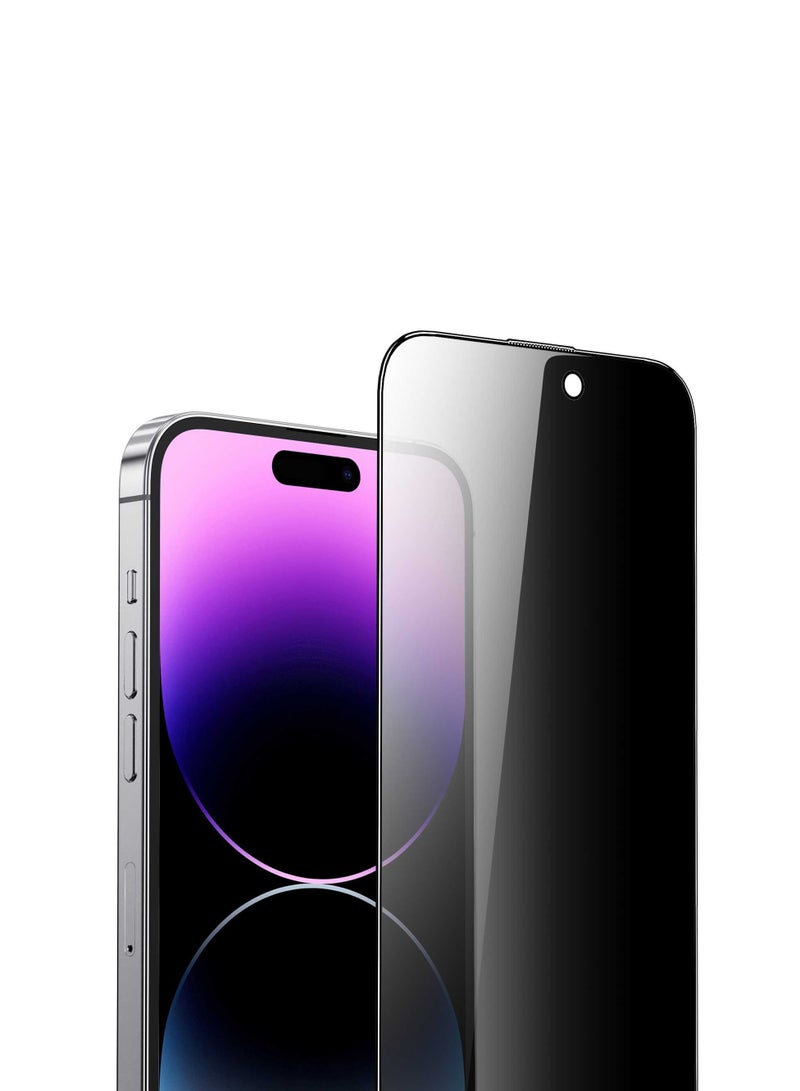GREEN LION 9H Steve Privacy Screen Protector for iPhone 15 Plus - Black - Image 1