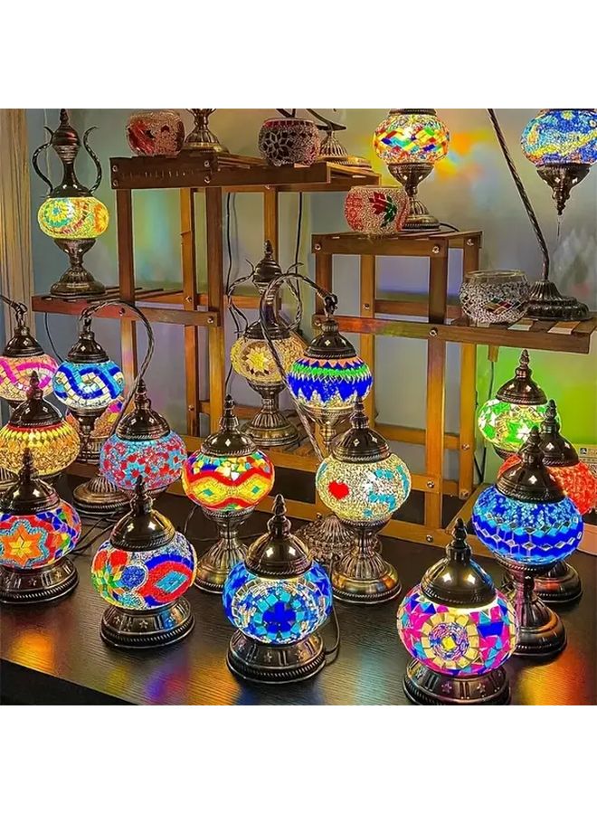 600 Pcs Multicolor Transparent Rhombus Glass Mosaic Tiles Versatile DIY Craft Supplies Glossy Finish Handmade Material - Image 2