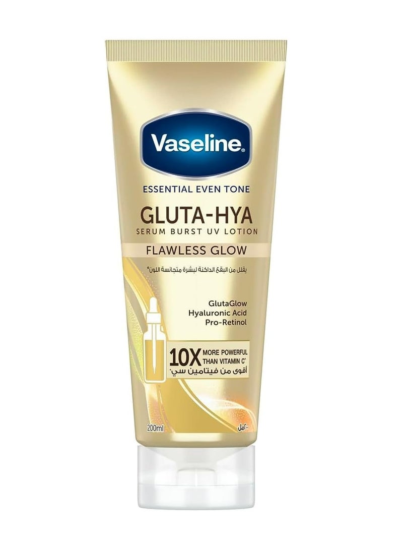 فازلين لوشن الجسم ايسينشال ايفن تون من فازلين مع جيلي بترولي مرطب  200 مل - Image 1