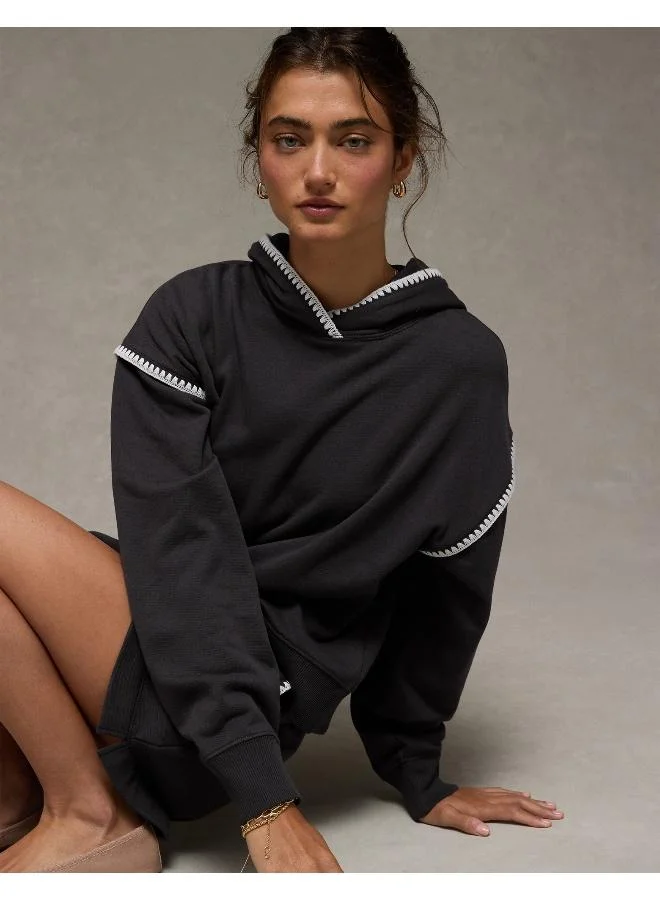 American Eagle AE Contrast Stitch Hoodie