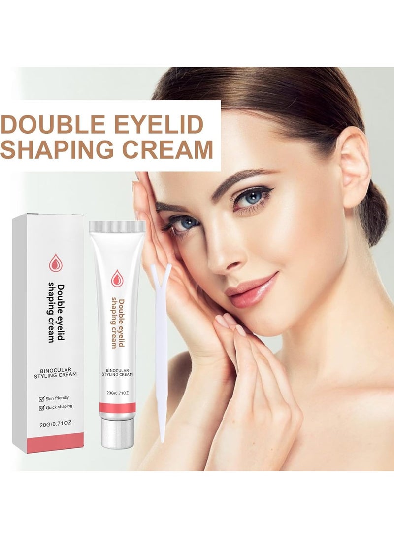 إيلهو كريم تشكيل الجفن المزدوج، كريم رفع العين، كريمات رفع الجفن، رفع الجفن للعيون المبطنة، شد وترطيب، كريمات رفع الجفن للجفون المترهلة. (1 قطعة) - Image 4