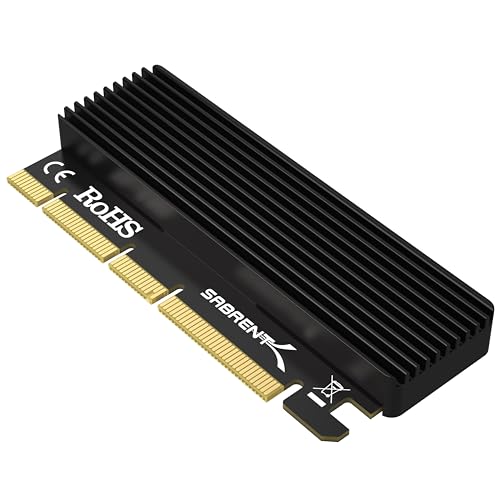 SABRENT بطاقة Sabrent NVMe M.2 SSD إلى PCIe X16/X8/X4 مع مبرد ألمنيوم (EC-PCIE) - Image 1