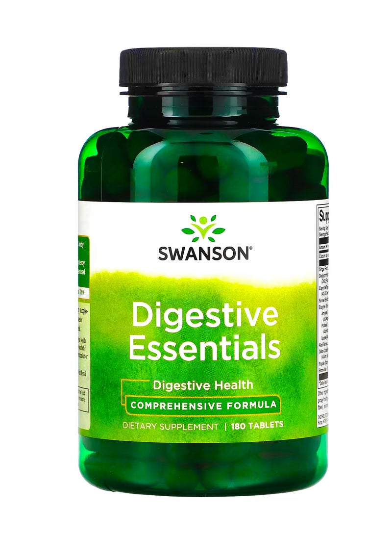 سوانسون أساسيات الجهاز الهضمي ، 180 قرصًا
