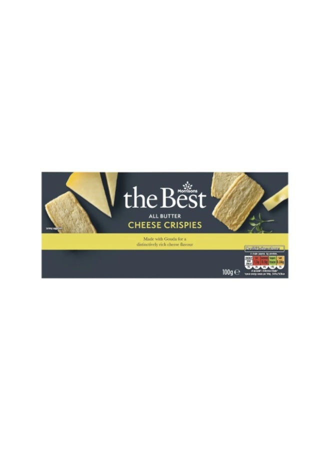 Cheese Crispies, Cheddar - 100g, UK