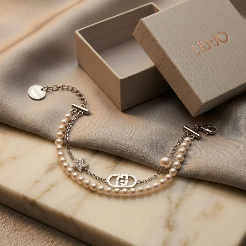 Liu Jo  Liu Jo Perla Silver Bracelet - LJ3165 for Women | Best Price UAE
