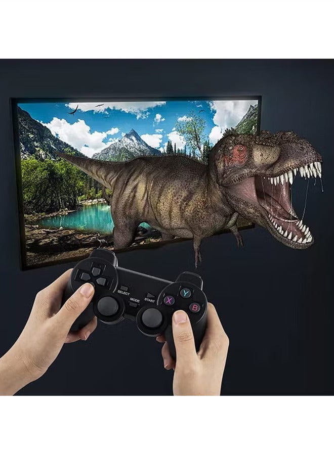 Wireless Retro Game Console,Plug and Play Video Game Stick Built in 10000+ Games,9 Classic Emulators, with Dual 2.4G Wireless Controllers - Image 3