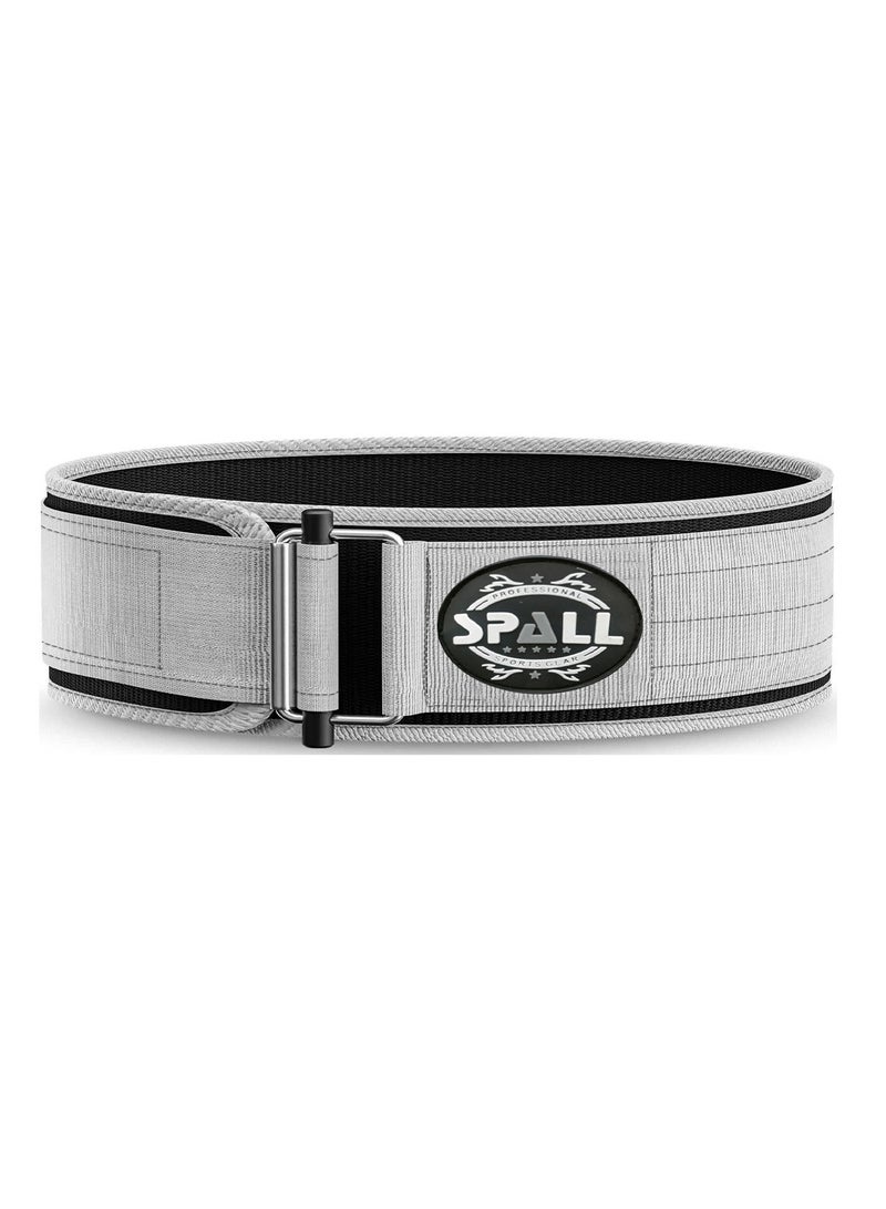 Spall Weight Lifting Belt, Self-Locking Adjustable Gym Belt, Powerlifting & Strength Training Lumbar Support, Durable Nylon Belt for Men & Women Fitness Workouts  - Image 2