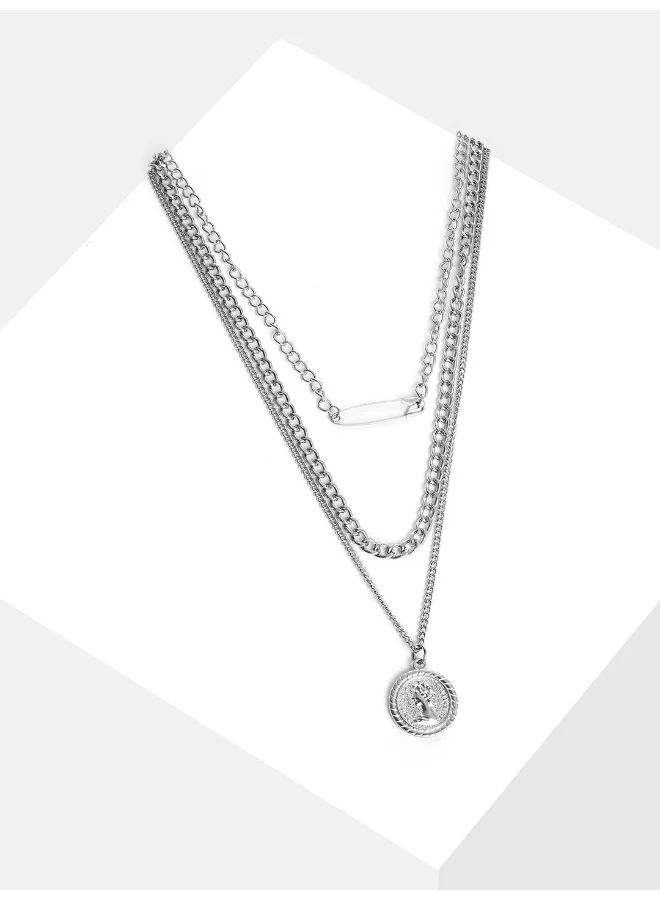 Sohi  Casual Multi-Layer Artificial Necklace Jewellery  | Best Price UAE